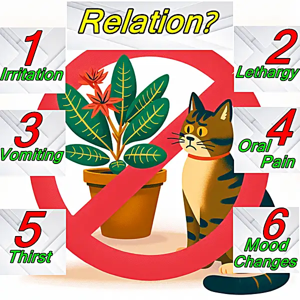 are croton plants poisonous to cats