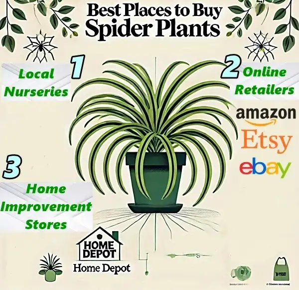 best places to buy spider plants