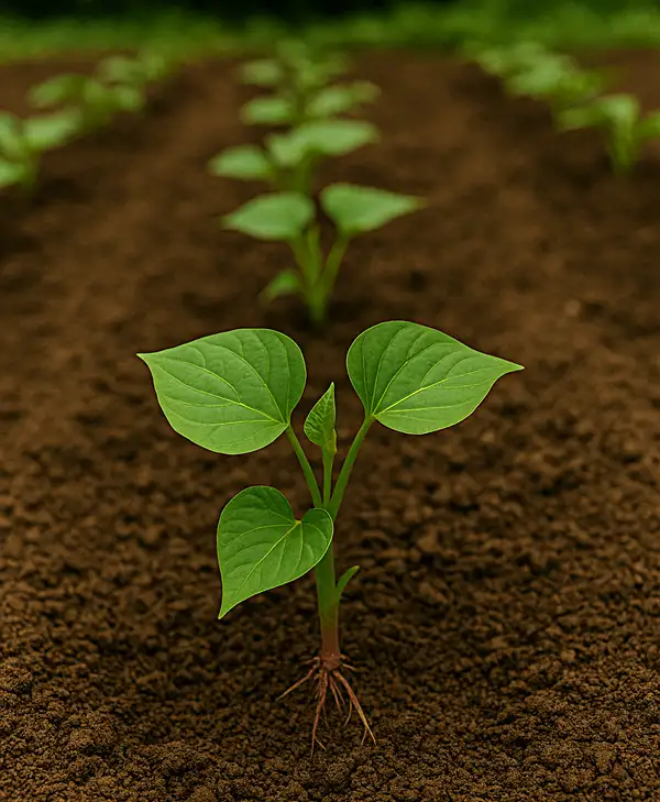 best way to grow sweet potatoes