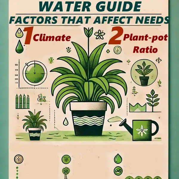 factors that affect how often to water spider plants