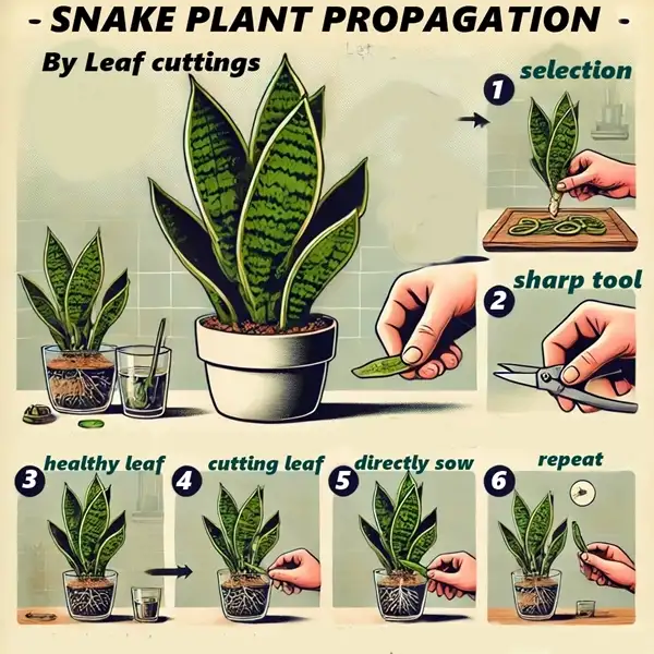 how to propagate a snake plant