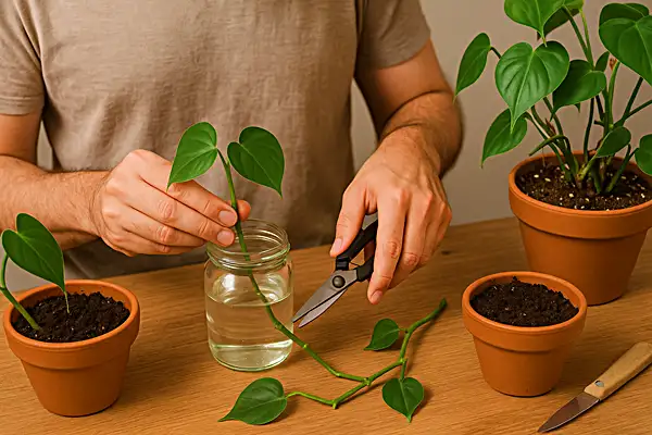 how to propagate philodendron plants