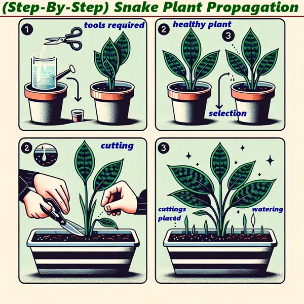 how to propagate snake plants