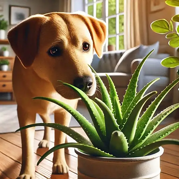 what happens if a dog eats aloe vera plant