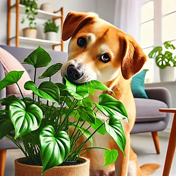 what to do if a dog eats a pothos plant